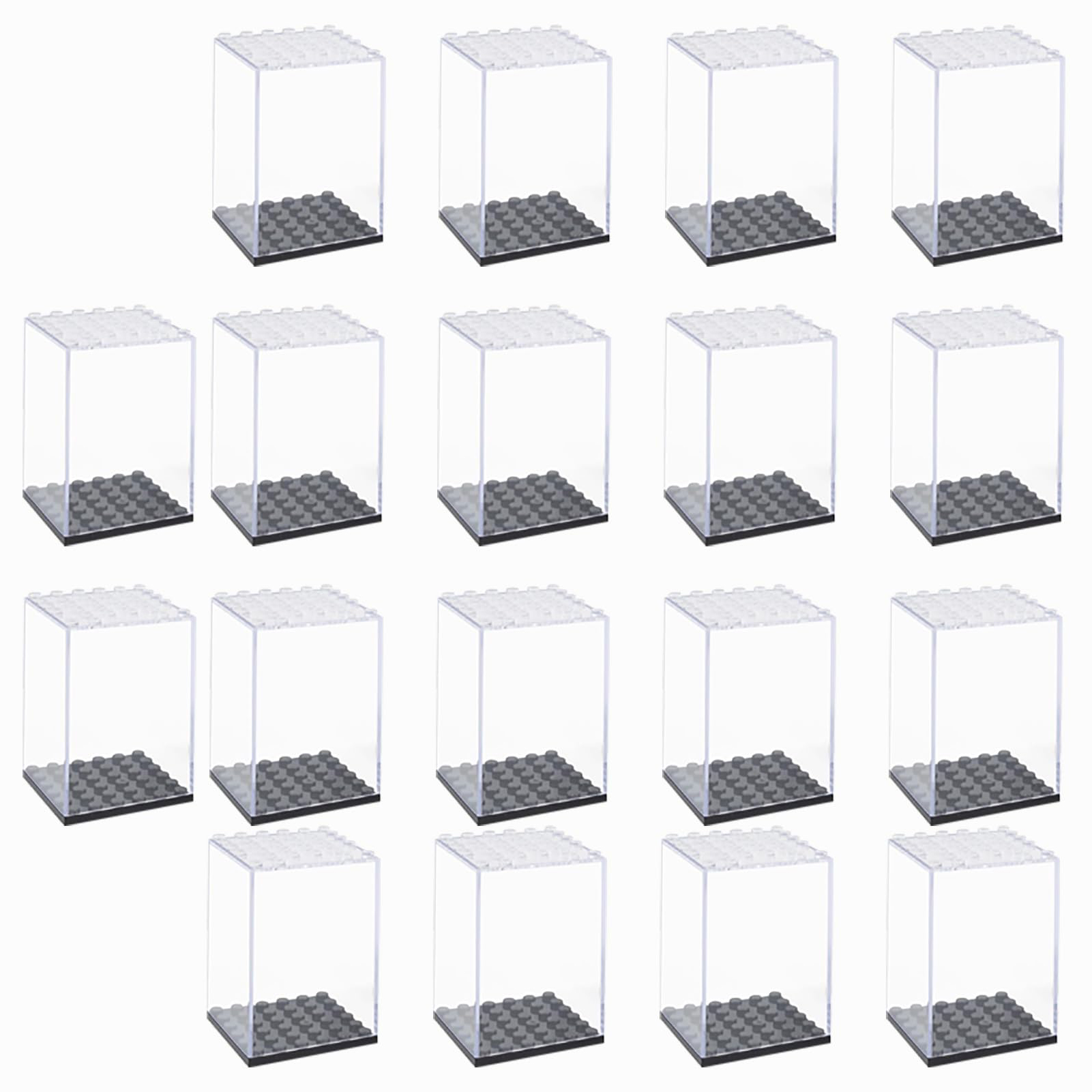 Lego Minifigure Holder - 미니피겨용 아크릴 빌딩 블록 디스플레이 박스