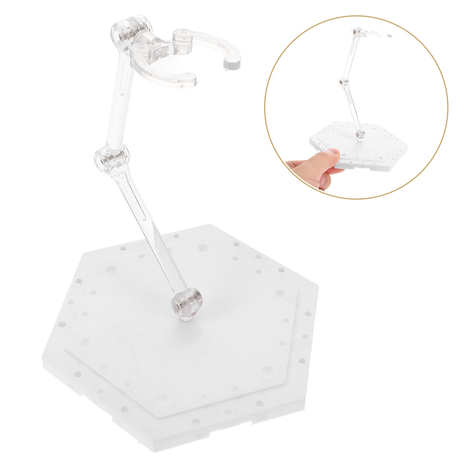 Action Figure Stand - 조절 가능한 액션 피규어 스탠드, PVC