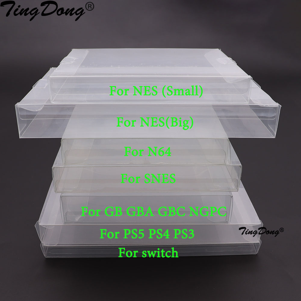 10PCS 투명 투명 게임 카트리지 상자 케이스 CIB - Funko Pop Protector 리뷰 및 가격