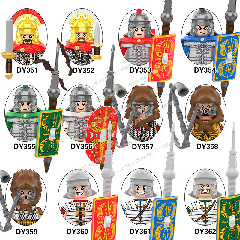 중세 군사 기사 군단 Hoplite Centurion  - Lego Minifigure Holder 리뷰 및 가격