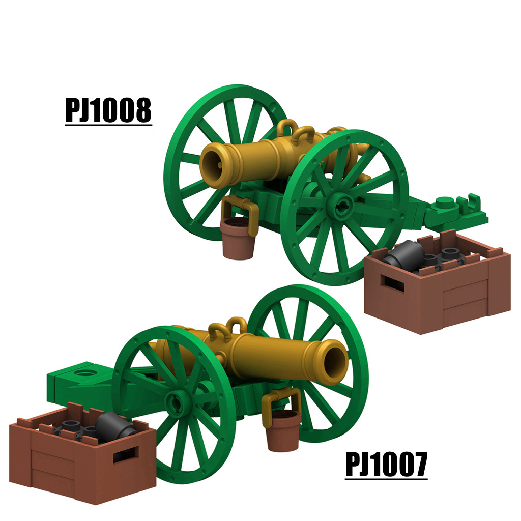 MOC 나폴레옹 전쟁 해적 대포 빌딩 블록 키트 전쟁  - Lego Minifigure Holder 리뷰 및 가격