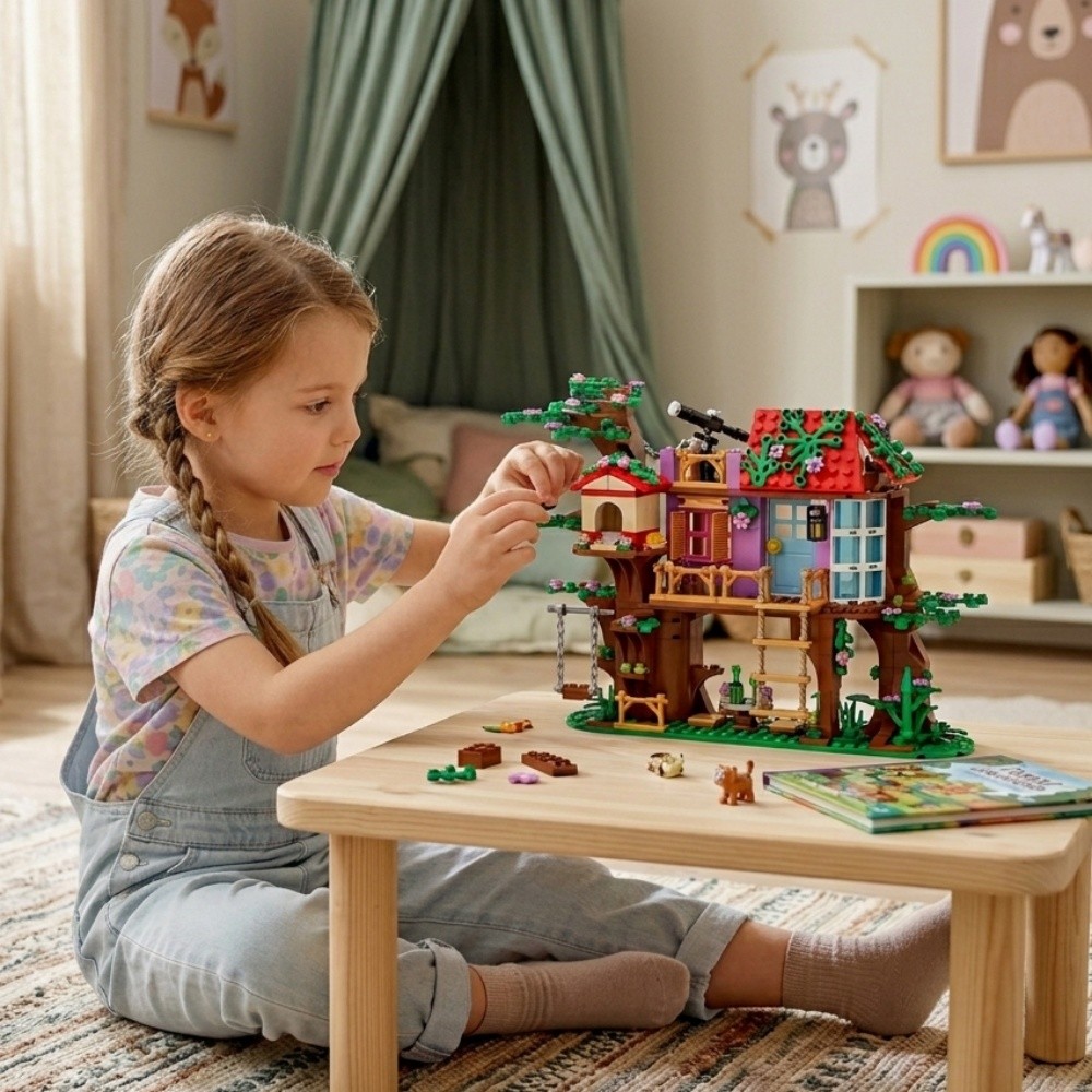 462pcs 시티 프렌즈 버드 트리 하우스 빌딩 블록  - Lego Set City 리뷰 및 가격