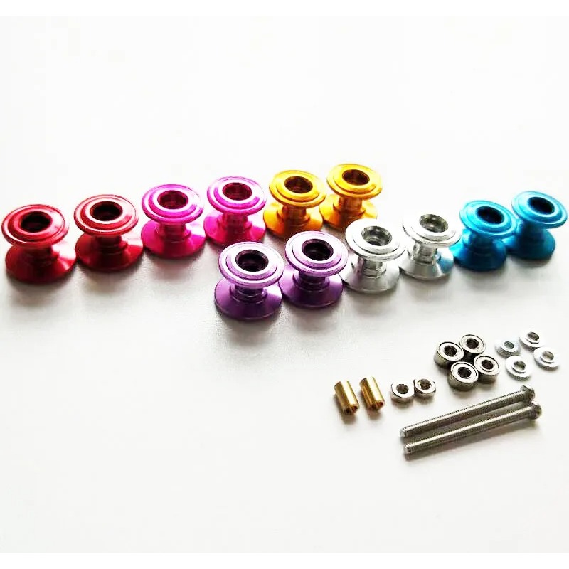 2Pcs 12-13mm 더블 가이드 롤러 95423 타 - Tamiya Model Mini 4Wd 리뷰 및 가격