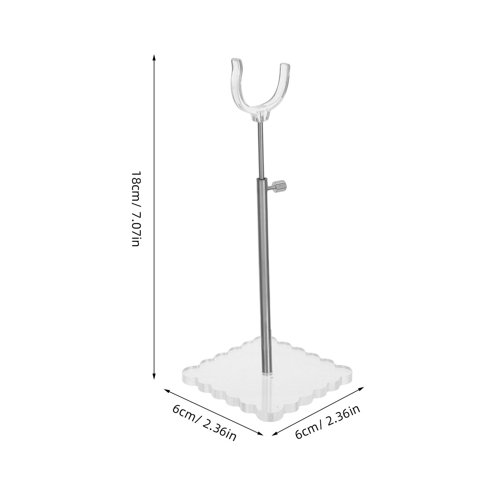 1세트 아크릴 디스플레이 스탠드 높이 조절 가능 1.4 - Action Figure Stand 리뷰 및 가격