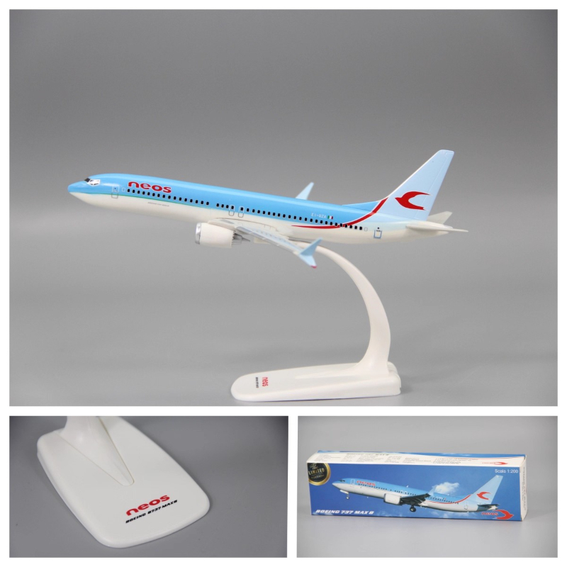 1:200 스케일 B737 MAX8 네오스 항공 ABS - Model Airplane Plastic 리뷰 및 가격